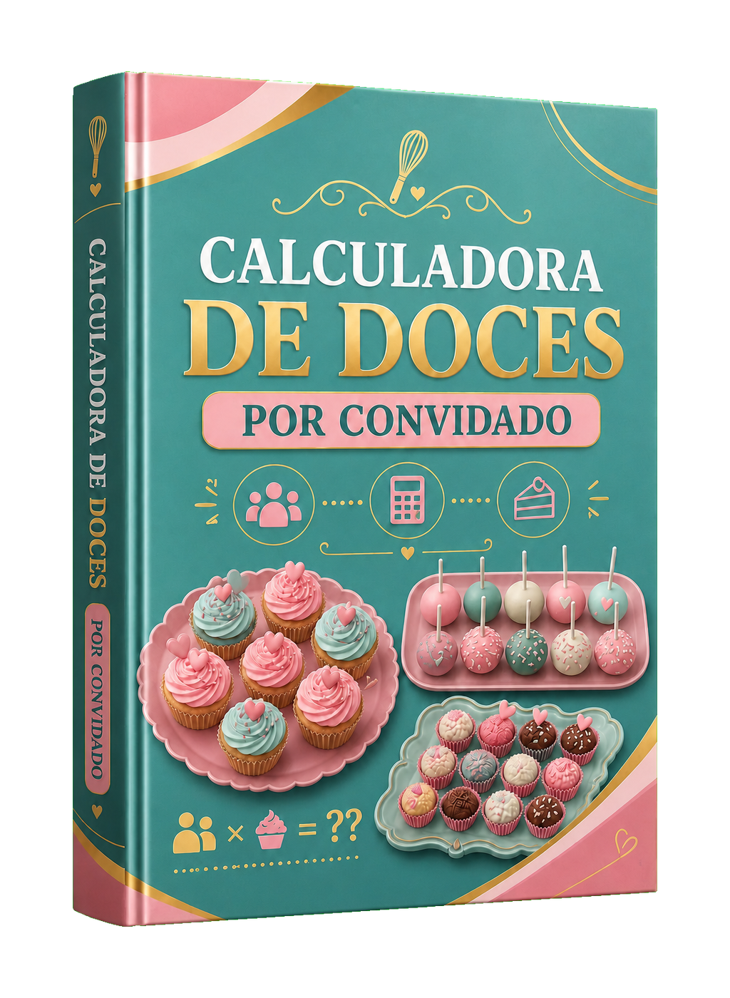 Mockup do bônus Calculadora de Doces por Convidado