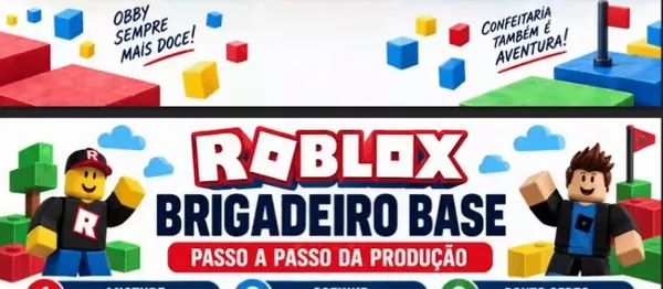 Combinações de doces do tema Roblox