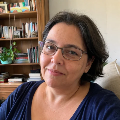 Retrato ilustrativo de Renata Costa